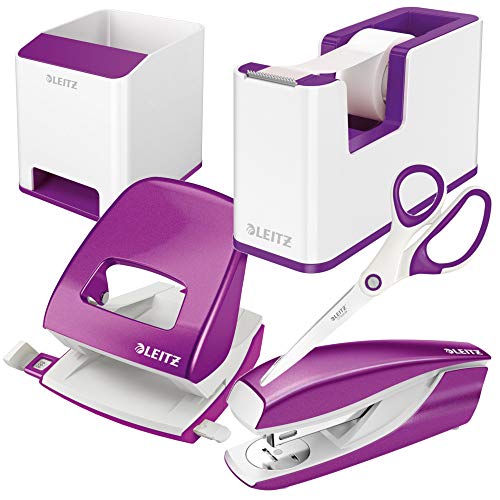 Leitz Duo Colour Klebeband-Tischabroller, WOW, Set Violett von Leitz