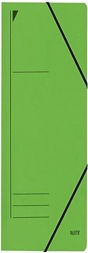 Leitz Eckspanner, A4, Füllhöhe 300 Blatt, Primärkarton, grün von Leitz