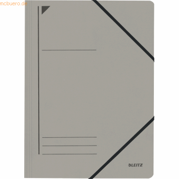Leitz Eckspanner A4 für ca. 250 Blatt grau von Leitz
