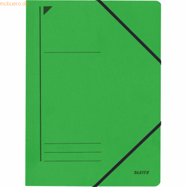 Leitz Eckspanner A4 für ca. 250 Blatt grün von Leitz