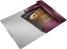 Leitz Eckspannermappe Style, A4, PP, granat rot Leitz Eckspannermappe Style, A4, PP, granat rot von Leitz