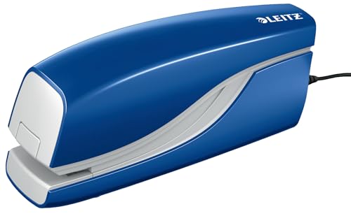 Leitz Elektrisches Büroheftgerät für 10 Blatt, Netzbetrieb, Inkl. Heftklammern, Blau, NeXXt-Serie, 55320035 Leitz Elektrisches Büroheftgerät für 10 Blatt, Netzbetrieb, Inkl. Heftklammern, Blau, NeXXt-Serie, 55320035 von Leitz