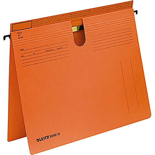 Leitz Hängehefter SERIE 18, kfm. und Amtsheftung, Manilakarton, orange, 50 Stück Leitz Hängehefter SERIE 18, kfm. und Amtsheftung, Manilakarton, orange, 50 Stück von Leitz