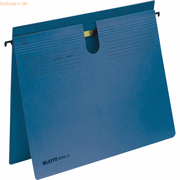 Leitz Hängehefter SERIE 18 18140035 A4 Manilakarton blau 50 Stück Leitz Hängehefter SERIE 18 18140035 A4 Manilakarton blau 50 Stück von Leitz