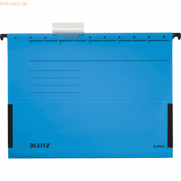Leitz Hängetasche ALPHA A4 Karton blau Leitz Hängetasche ALPHA A4 Karton blau von Leitz