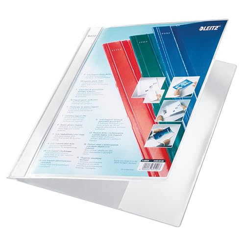 Leitz Hefter Exquisit, Präsentationstasche, A4, Überbreite, PVC, weiss Leitz Hefter Exquisit, Präsentationstasche, A4, Überbreite, PVC, weiss von Leitz