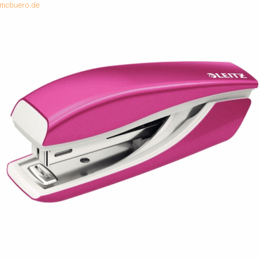 Leitz Heftgerät Mini Nexxt Wow 10 Blatt pink metallic von Leitz