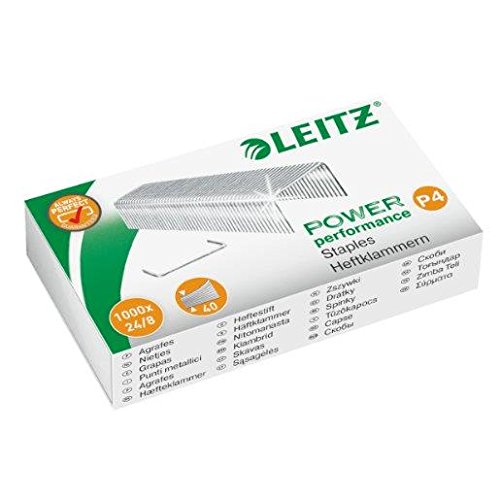 Leitz Heftklammer, 24/8 mm, verzinkt, 5000 Stück Leitz Heftklammer, 24/8 mm, verzinkt, 5000 Stück von Leitz