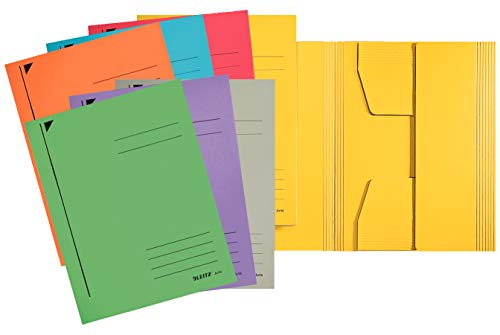 Leitz Jurismappe A4, 25er Pack, Mappe mit 3 Klappen, Ideal für den Transport von Dokumenten, Für ca. 250 Blatt, Farblich sortiert, 39240099 Leitz Jurismappe A4, 25er Pack, Mappe mit 3 Klappen, Ideal für den Transport von Dokumenten, Für ca. 250 Blatt, Farblich sortiert, 39240099 von Leitz