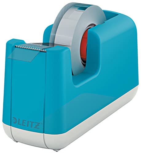 Leitz Klebeband-Tischabroller, Stabiler Stand, Klebebandabroller inkl. Klebeband, Sanftes Blau, Cosy-Serie, 53670061 Leitz Klebeband-Tischabroller, Stabiler Stand, Klebebandabroller inkl. Klebeband, Sanftes Blau, Cosy-Serie, 53670061 von Leitz