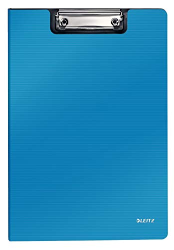 Leitz Klemmmappe, A4, Hellblau, Polyfoam, Solid, 39621030 von Leitz