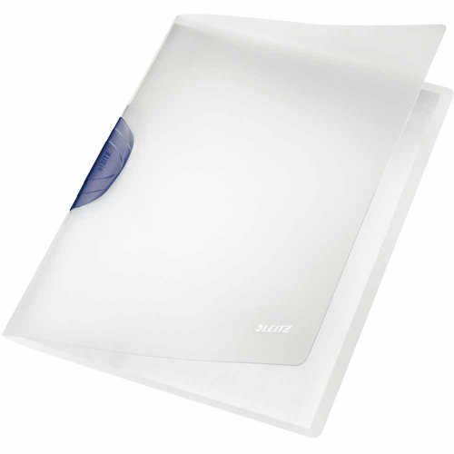 Rexel Leitz Klemmmappe ColorClip Magic, A4, PP) dunkelgrau von Rexel