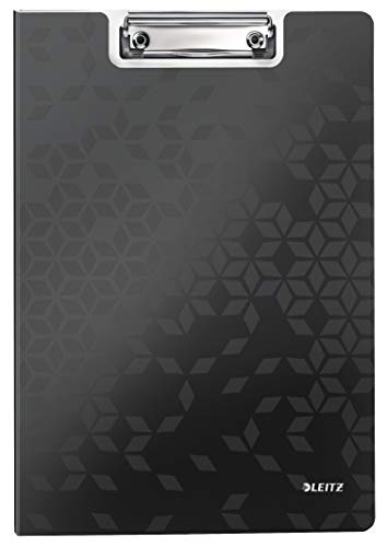 Leitz Klemmmappe WOW, A4 (Schwarz | 5er Pack) von Leitz