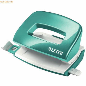 Leitz Locher Mini Nexxt Wow Metall 10 Blatt eisblau Leitz Locher Mini Nexxt Wow Metall 10 Blatt eisblau von Leitz