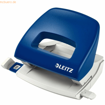 Leitz Locher Topstyle 1,6mm mit Anschlagschiene blau von Leitz