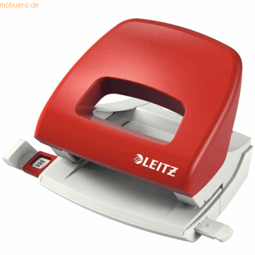 Leitz Locher Topstyle 1,6mm mit Anschlagschiene rot von Leitz