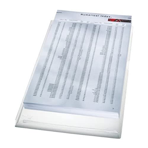 Leitz Maxi Sichthüllen-Set, 5 Stück, A4 Format, Ausdehnbar, Kapazität für 200 Blatt, 0,17 mm PVC-Weichfolie, 40563003 Leitz Maxi Sichthüllen-Set, 5 Stück, A4 Format, Ausdehnbar, Kapazität für 200 Blatt, 0,17 mm PVC-Weichfolie, 40563003 von Leitz