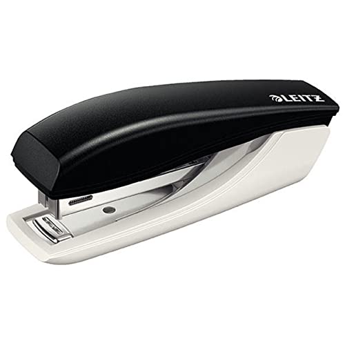 Leitz Mini-Heftgerät, Für 10 Blatt, Ergonomische Form, Inklusive Heftklammerschachtel, Schwarz, NeXXt-Serie, 55176095 Leitz Mini-Heftgerät, Für 10 Blatt, Ergonomische Form, Inklusive Heftklammerschachtel, Schwarz, NeXXt-Serie, 55176095 von Leitz