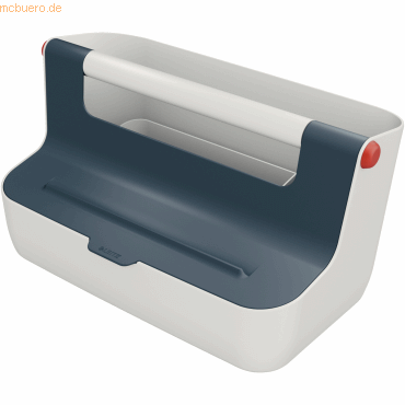 Leitz Mobile Aufbewahrungsbox Cosy ABS-Kunststoff hellgrau/grau Leitz Mobile Aufbewahrungsbox Cosy ABS-Kunststoff hellgrau/grau von Leitz