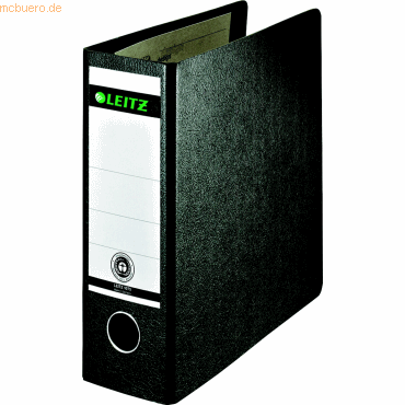Leitz Ordner A5 hoch 77mm Hartpappe schwarz Leitz Ordner A5 hoch 77mm Hartpappe schwarz von Leitz
