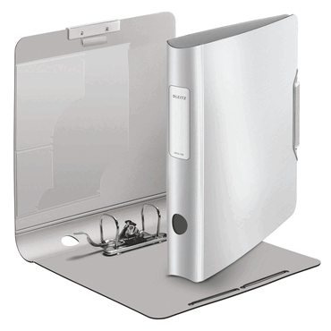 Leitz Ordner Active Style 180 Grad 6cm arktik weiß von Leitz