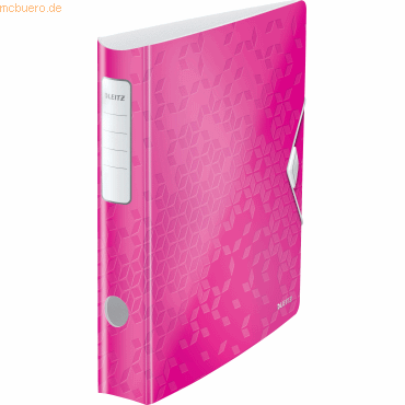 Leitz Ordner Active Wow 180 Grad 6cm pink metallic Leitz Ordner Active Wow 180 Grad 6cm pink metallic von Leitz