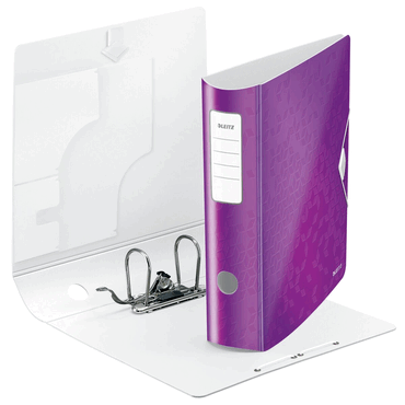 Leitz Ordner Active Wow 180 Grad 8cm violett von Leitz