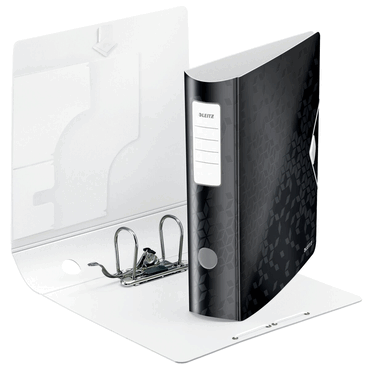 Leitz Ordner Active Wow A4 Polyfoam breit schwarz Leitz Ordner Active Wow A4 Polyfoam breit schwarz von Leitz