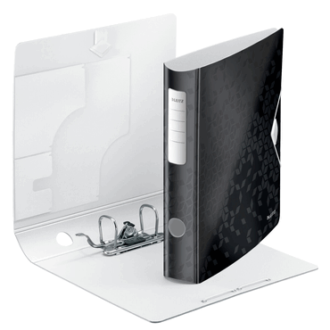 Leitz Ordner Active Wow A4 Polyfoam schmal schwarz von Leitz
