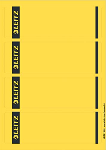 Leitz Ordner-Etiketten 16852015 61.5 x 192mm Papier Gelb Permanent 100St. Leitz Ordner-Etiketten 16852015 61.5 x 192mm Papier Gelb Permanent 100St. von Leitz