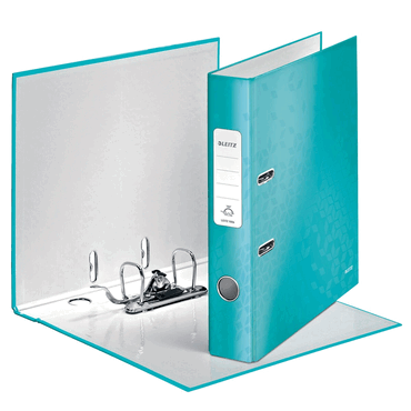 Leitz Ordner Wow A4 Kunststoff 52mm eisblau Leitz Ordner Wow A4 Kunststoff 52mm eisblau von Leitz