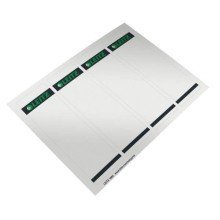 Leitz PC-beschriftbare Rckenschilder selbstklebend, Papier, kurz, breit, 400 Stck, grau Leitz PC-beschriftbare Rckenschilder selbstklebend, Papier, kurz, breit, 400 Stck, grau von Leitz