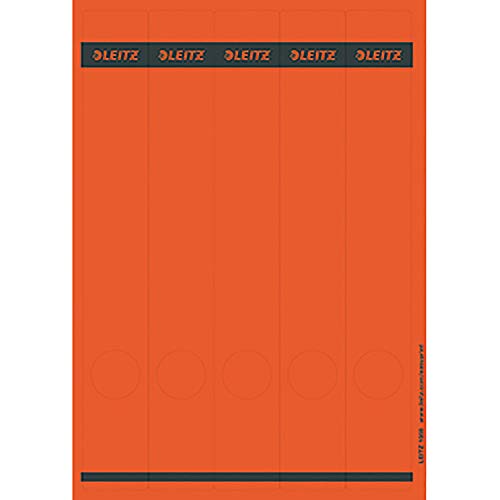 Leitz PC-beschriftbare Rückenschilder selbstklebend für Standard- und Hartpappe-Ordner, 125 Stück, Langes und schmales Format, 39 x 285 mm, Papier, rot, 16880025 Leitz PC-beschriftbare Rückenschilder selbstklebend für Standard- und Hartpappe-Ordner, 125 Stück, Langes und schmales Format, 39 x 285 mm, Papier, rot, 16880025 von Leitz