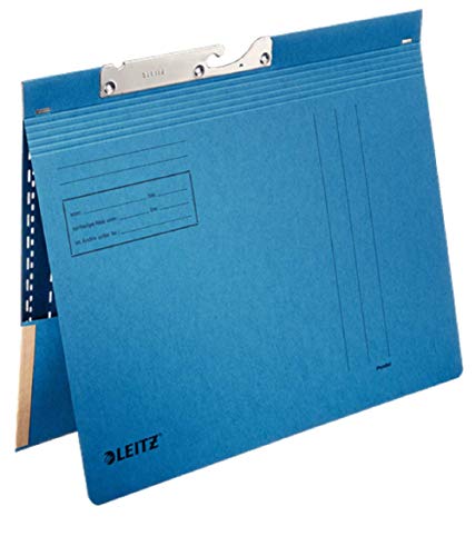 Leitz Pendelhefter Combi mit Tasche, kfm. Heftung, Manilakarton, blau Leitz Pendelhefter Combi mit Tasche, kfm. Heftung, Manilakarton, blau von Leitz