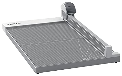 Leitz Precision Office Rollenschneider A3, bis zu 15 Blatt, Papierschneidemaschine mit 457 mm Schnittlänge, gerade, wellenförmige und perforierende Rotationsklingen & Ausrichthilfe, 90280000 Leitz Precision Office Rollenschneider A3, bis zu 15 Blatt, Papierschneidemaschine mit 457 mm Schnittlänge, gerade, wellenförmige und perforierende Rotationsklingen & Ausrichthilfe, 90280000 von Leitz