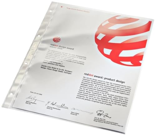 Leitz Prospekthülle A4 PVC glasklar von Leitz
