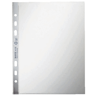 Leitz Prospekthülle Standard A5 PP glasklar 0,08 mm dokumentenecht far Leitz Prospekthülle Standard A5 PP glasklar 0,08 mm dokumentenecht far von Leitz