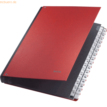 Leitz Pultordner 1-31 PP rot Leitz Pultordner 1-31 PP rot von Leitz
