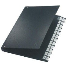 Leitz Pultordner A-Z, 24 F„cher, PP, schwarz Leitz Pultordner A-Z, 24 F„cher, PP, schwarz von Leitz