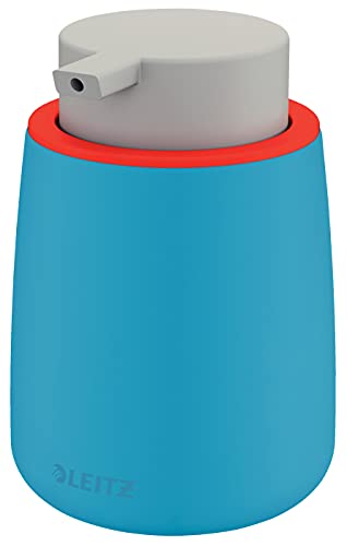 Leitz Pumpspender, Sanftes Blau, Cosy-Serie, 54040061, 300 ml von Leitz
