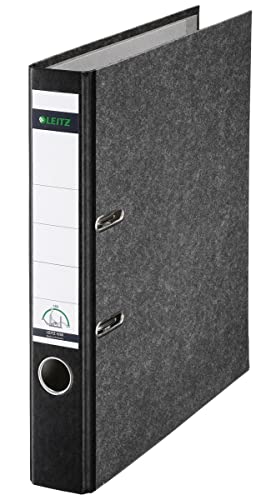 Leitz Qualitäts-Ordner 180°, 20er Pack, A4, 100 % recycelter Karton, Schmal, 5,2 cm Rückenbreite, Wolkenmarmor-Papier, Schwarzer Rücken, 10501095 Leitz Qualitäts-Ordner 180°, 20er Pack, A4, 100 % recycelter Karton, Schmal, 5,2 cm Rückenbreite, Wolkenmarmor-Papier, Schwarzer Rücken, 10501095 von Leitz