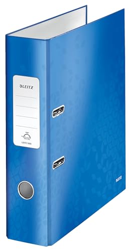 Leitz Qualitäts-Ordner 180°, A4, 8 cm Rückenbreite, laminierte Graupappe, Blau, WOW Serie, Design kann variieren, 10050036 Leitz Qualitäts-Ordner 180°, A4, 8 cm Rückenbreite, laminierte Graupappe, Blau, WOW Serie, Design kann variieren, 10050036 von Leitz