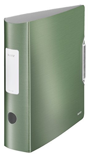 Leitz Qualitäts-Ordner 180° Active Style, A4, Seladon Grün, Abgerundeter Rücken mit 8,2 cm Rückenbreite, Gummibandverschluss, Leichtes Polyfoam, 11080053 Leitz Qualitäts-Ordner 180° Active Style, A4, Seladon Grün, Abgerundeter Rücken mit 8,2 cm Rückenbreite, Gummibandverschluss, Leichtes Polyfoam, 11080053 von Leitz