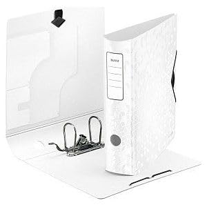 Leitz Qualitäts-Ordner 180° Active WOW, 5er Pack, A4, Breit, Abgerundeter Rücken, 8,2 cm breit, Gummibandverschluss, Leichtes Polyfoam, Plastik-Ordner, WOW Serie, Weiß, 11060001 Leitz Qualitäts-Ordner 180° Active WOW, 5er Pack, A4, Breit, Abgerundeter Rücken, 8,2 cm breit, Gummibandverschluss, Leichtes Polyfoam, Plastik-Ordner, WOW Serie, Weiß, 11060001 von Leitz