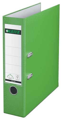 Leitz Qualitäts-Ordner 180° Plastik, das Original, A4 Aktenordner 8 cm breit, 90% Recycling-Karton, 30% Pre-Consumer Recycling-Kunststoff, Mit 180° Mechanik, 600 Blatt Kapazität, Hellgrün, 10105050 Leitz Qualitäts-Ordner 180° Plastik, das Original, A4 Aktenordner 8 cm breit, 90% Recycling-Karton, 30% Pre-Consumer Recycling-Kunststoff, Mit 180° Mechanik, 600 Blatt Kapazität, Hellgrün, 10105050 von Leitz