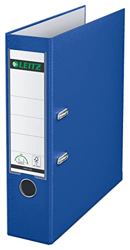 Leitz Qualitäts-Ordner 180° Plastik, das Original, DIN A4 Aktenordner 8 cm breit, 90% Recycling-Karton, 30% Pre-Consumer Recycling-Kunststoff, Mit 180° Mechanik, 600 Blatt Kapazität, Blau, 10105068 Leitz Qualitäts-Ordner 180° Plastik, das Original, DIN A4 Aktenordner 8 cm breit, 90% Recycling-Karton, 30% Pre-Consumer Recycling-Kunststoff, Mit 180° Mechanik, 600 Blatt Kapazität, Blau, 10105068 von Leitz