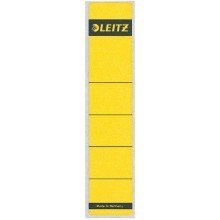 Leitz Rckenschilder selbstklebend, Papier, kurz, schmal, 10 Stck, gelb Leitz Rckenschilder selbstklebend, Papier, kurz, schmal, 10 Stck, gelb von Leitz
