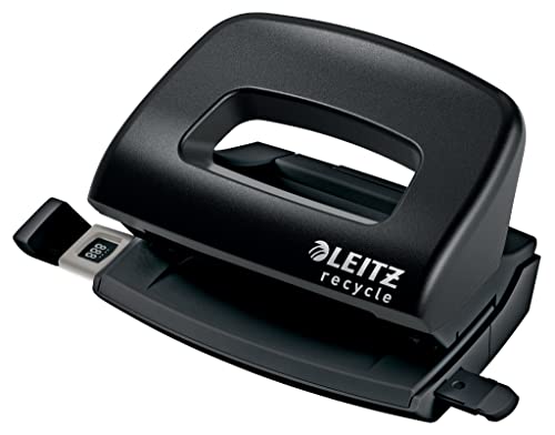Leitz Recycle NeXXt Mini-Locher, Für 10 Blatt A4, Stahl & recycelter Kunststoff, Recycle Serie, Schwarz, 50100095 Leitz Recycle NeXXt Mini-Locher, Für 10 Blatt A4, Stahl & recycelter Kunststoff, Recycle Serie, Schwarz, 50100095 von Leitz