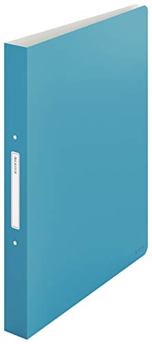 Leitz Ringbuch, 190 Blatt, 32mm Rückenbreite, Sanftes Blau, A4, Cosy-Serie, 42380061 von Leitz