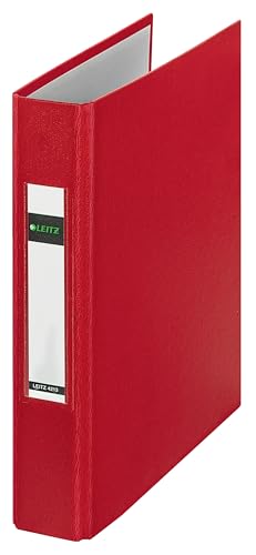 Leitz Ringbuch (A5, PP, 2 Ringe, 25 mm) rot von Leitz